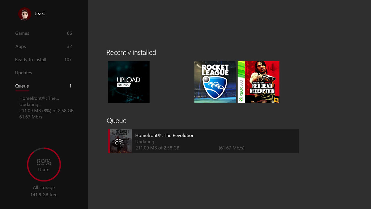 Xbox one cant download game update free